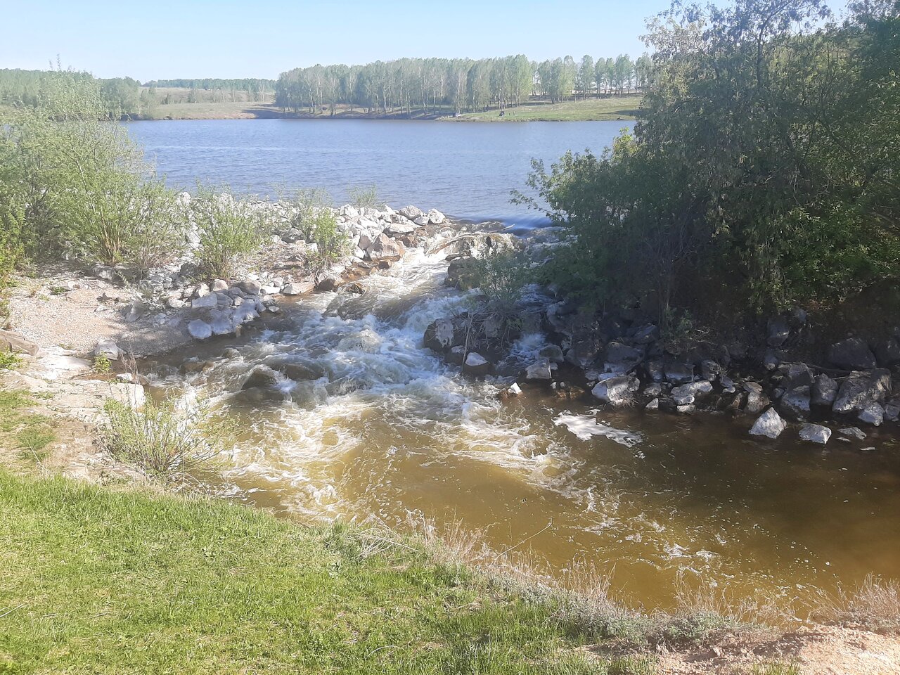 Река Шипуниха Новосибирская область
